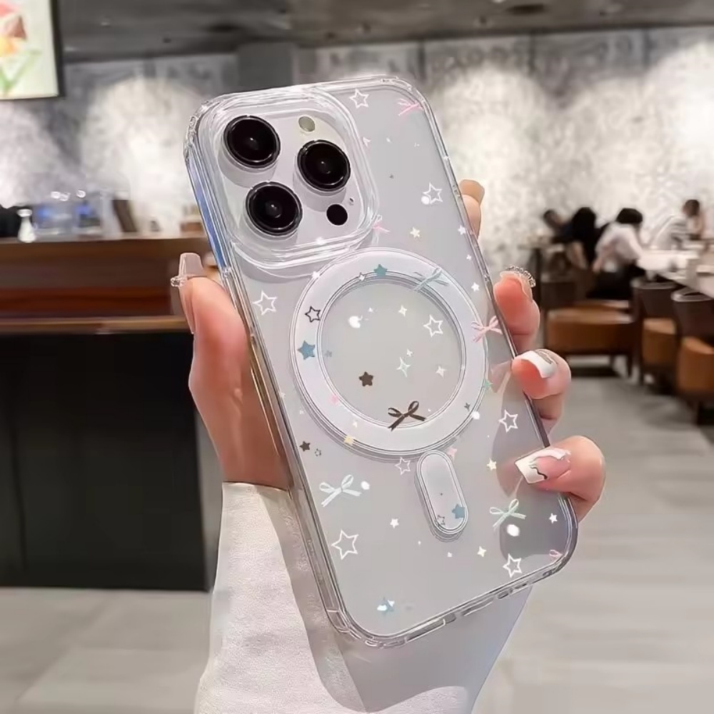 Clear Shockproof Bumper Case - スターボウプリントクリア電話ケース iPhone 18 17 Air 16