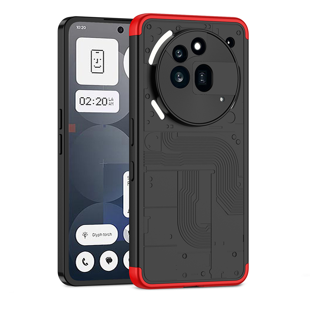 Heavy Duty 360 Full Body Protective Case - マットハード PC ケース Nothing Phone 3a