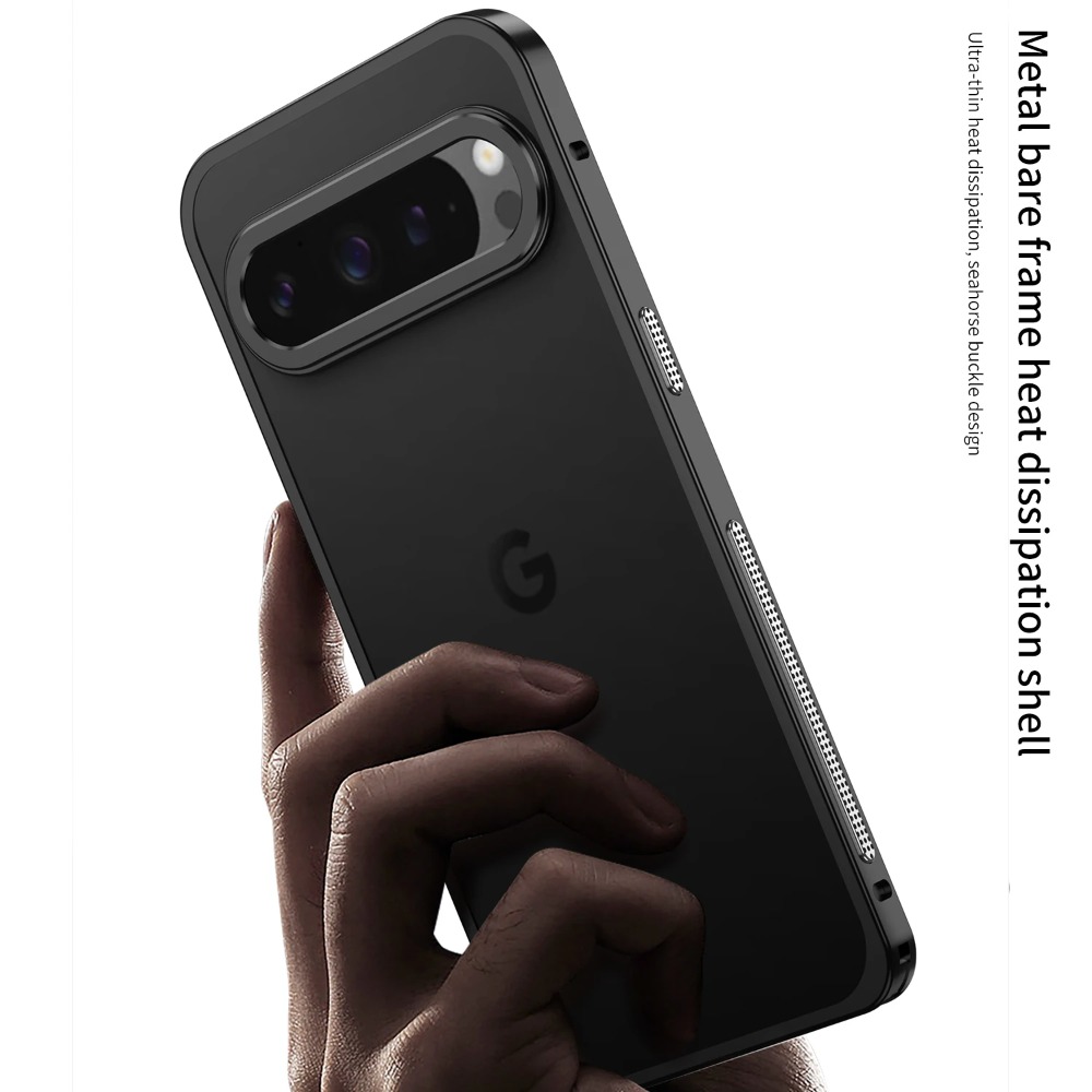 Google Pixel 10 9 8 Pro XL用 チョ - Metal Bumper Aluminum Frame Case のレビューと価格