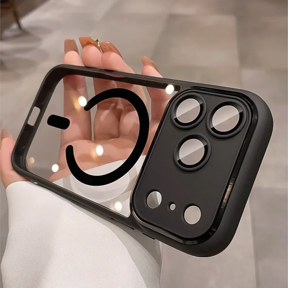 iPhone 18、17、16、15、14、13、12 Pr - Clear Shockproof Bumper Case のレビューと価格