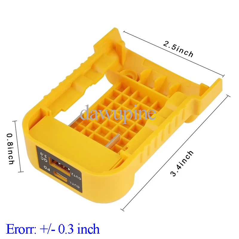 USB Type C電源アダプターバンク DeWalt 18 - Power Banks のレビューと価格