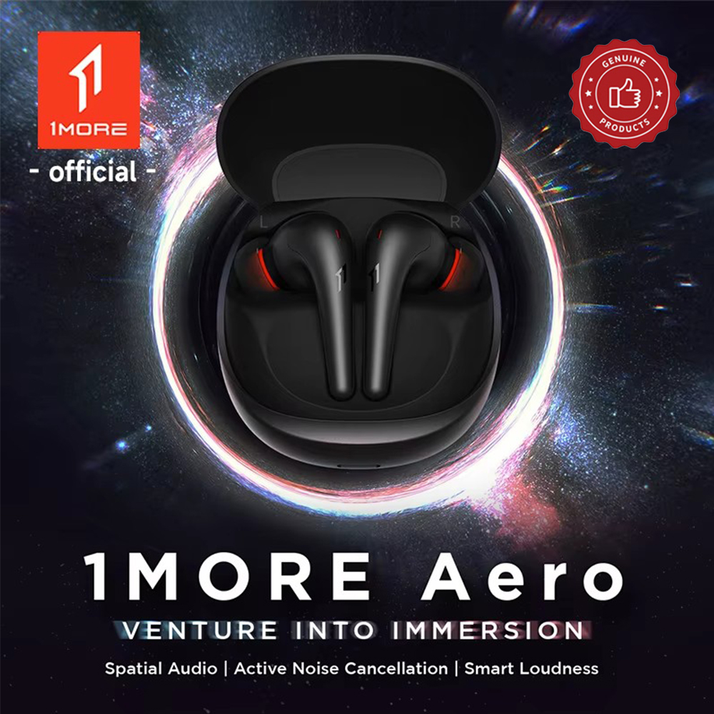 1MORE Aero イヤーバッド ノイズキャンセリング B - Earphones のレビューと価格