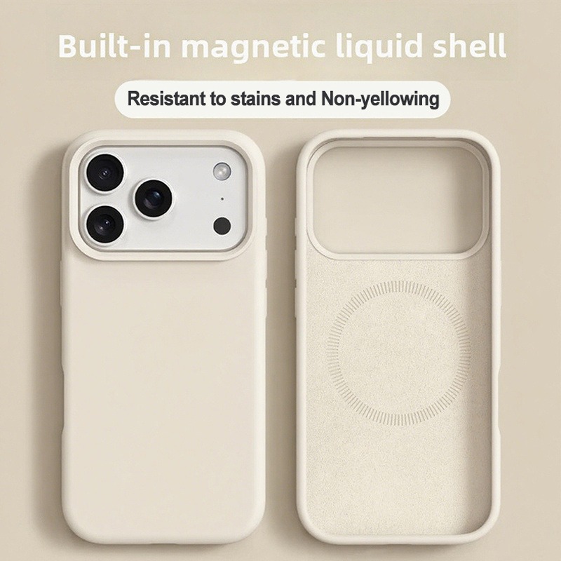 オリジナル液体シリコーン磁気電話ケース iphone 18P - Liquid Silicone Magnetic Phone Case のレビューと価格