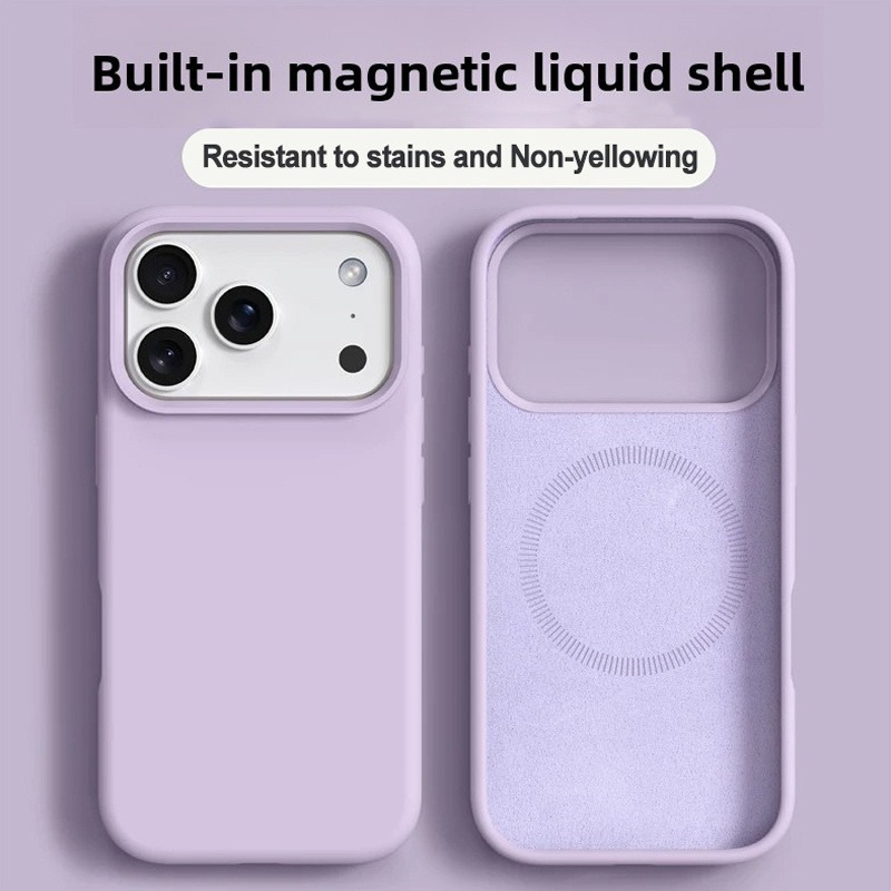 オリジナル液体シリコーン磁気電話ケース iphone 18P - Liquid Silicone Magnetic Phone Case のレビューと価格